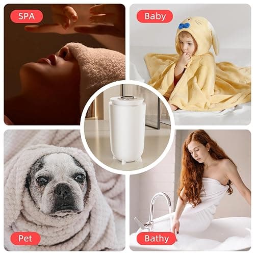 Landeagle Towel Warmers, Hot Towel Warmers for Bathroom with Aroma Tray, 35L Luxury Towel Warmer Bucket with Auto Shut Off, Built-in Timer for 15-60 Minutes, Fit for Towels, Bathrobes, Blankets(35L) thumbnail 7