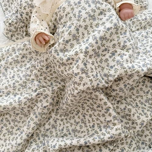 Cotton Muslin Toddler Blanket - Image 1