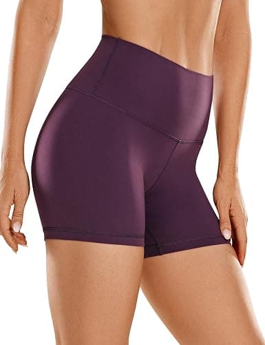 CRZ YOGA Butterluxe Biker Shorts 4'' - High Waisted Booty Workout Volleyball Yoga Womens Spandex - Image 1