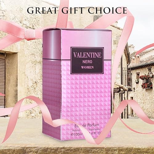 URBAN COLLECTION Valentine for Women Eau De Parfum - Amber Floral Jasmine, Bourbon Vanilla & Woods Oriental-Floral Fragrance with a Modern Twist Elegant 100ml Bottle Packed in Paper Box thumbnail 8