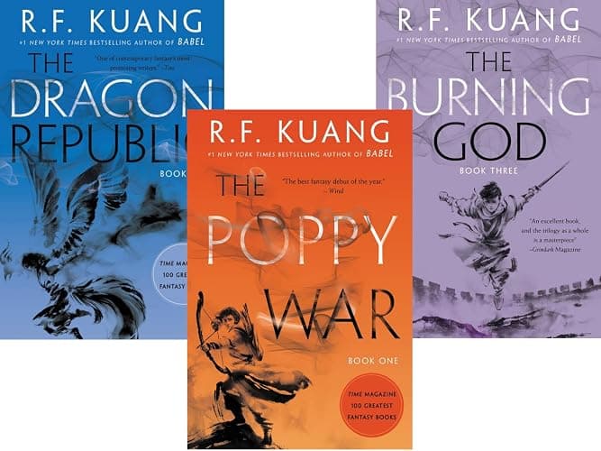 The Poppy War Trilogy Set By R. F Kuang (Paperback Edition) - Image 1
