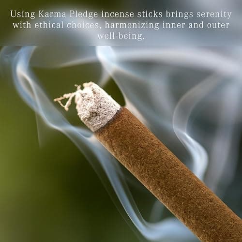 French Vanilla Incense Sticks, Organic Hand Dipped 100 Sticks with Natural Herbs & Aromatic Ingredients, Burn Time 45 to 60 Minutes, Incense for Positivity, Meditation, Relaxation, Spiritual Gift thumbnail 6