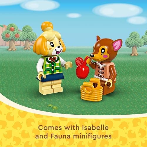 LEGO Animal Crossing Isabelle’s House Visit, Buildable Creative Toy Set for Kids, Includes Fauna and More Animal Crossing Toy Figures, Video Game Birthday Gift for Girls and Boys Ages 6 and Up, 77049 thumbnail 7
