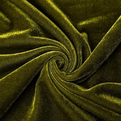 Glory Season Velvet Throw Pillow Cover Soft Decorative Luxurious Solid Square Cushion Case for Sofa Couch Bedroom Farmhouse,Pack of 2, 18 x 18 Inches, Olive Green thumbnail 4