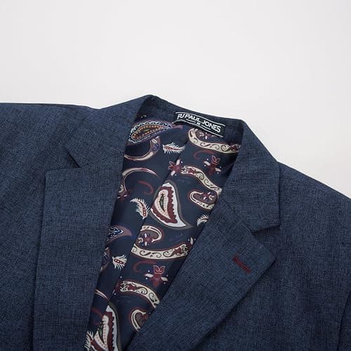 PJ PAUL JONES Mens Casual Sport Coat Blazer Two Buttons Lightweight Business Jackets thumbnail 4