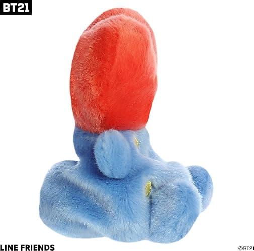 Aurora® Lovable BT21 Palm Pals™ TATA Stuffed Animal - Collectible Fun - Delightful Cuteness - Red 5 Inches thumbnail 3