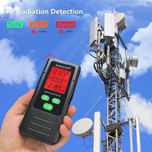EMF Detector – 3-in-1 Electromagnetic Radiation Meter for AC Magnetic, AC Electric & Microwave Fields – Handheld EMF Reader for Home, Office & Smart Meters, Ideal for Non-Professional Users thumbnail 6