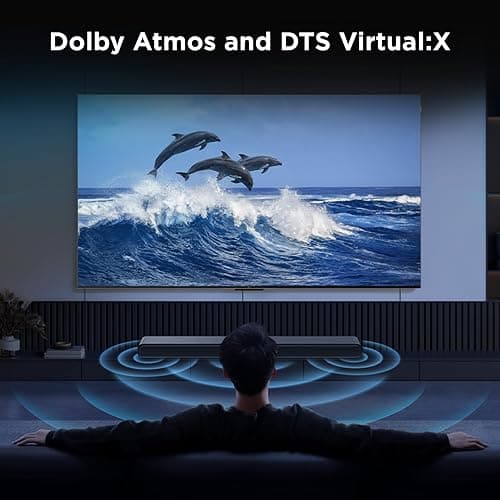 TCL S45H 2.0 Sound Bar for Smart TV | Dolby Atmos DTS:X Auto Room Calibration| 100W Power Wireless Bluetooth Home Theater Audio | App & Remote Control | Latest Model thumbnail 3