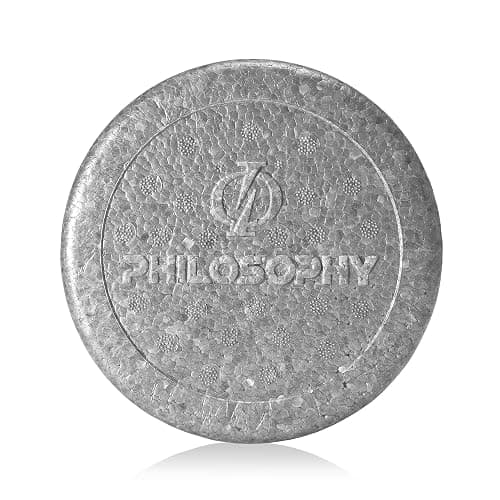 Philosophy Gym 18" High-Density Foam Roller for Exercise, Massage, Muscle Recovery - Round, Gray thumbnail 3