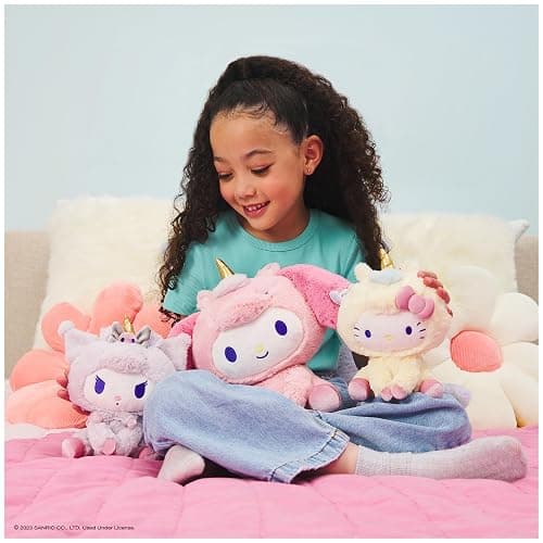 GUND Sanrio Kuromi Unicorn Plush Toy, Premium Stuffed Animal for Ages 1 and Up, Purple, 6” thumbnail 8