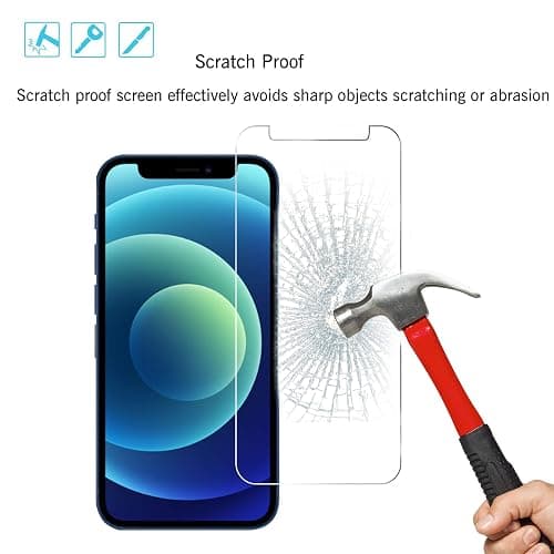 Ailun Screen Protector for iPhone 12 mini 2020 [5.4 Inch] 3Pack Tempered Glass thumbnail 3