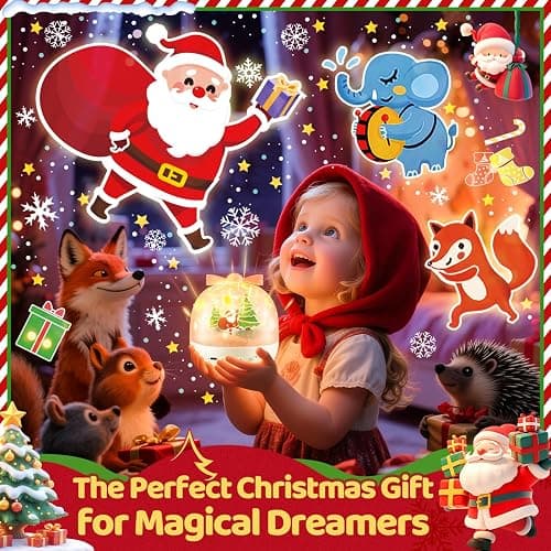 Nachtlicht Sternenhimmel Projektor Kinder,10 Musik Spieluhr , Nachtlicht Baby,Nachttischlampe ,Kawaii Deko,Einhorn Geschenke für Mädchen,Weihnachtsgeschenke, Weiß thumbnail 7