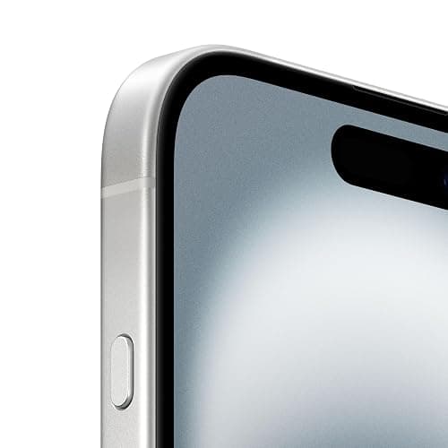 Apple iPhone 16 512 GB: Telefono 5G con Controllo fotocamera, chip A18 e tanta autonomia in più. Compatibile con AirPods; bianco - Bianco - 512 GB - Senza custodia thumbnail 3