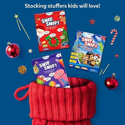 Skillmatics Scissor Skills Activity Book - Snip Snip PAW Patrol, Stocking Stuffers, Preschool Cutting & Creative Activities, Felt Craft Kit, Fine Motor Skills, Christmas Gifts for Ages 3, 4, 5, 6, 7 thumbnail 3