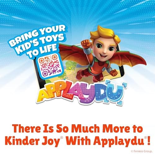 Kinder Joy Eggs, Bulk 15 Count, Treat Plus Toy, Sweet Creams and Chocolatey Wafers, Individually Wrapped, 10.5 oz thumbnail 8