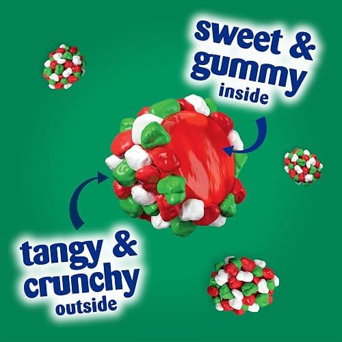 Nerds Frosty Gummy Clusters Share Pouch, Christmas Candy, Red and Green Gummy Candies, 3 oz thumbnail 4