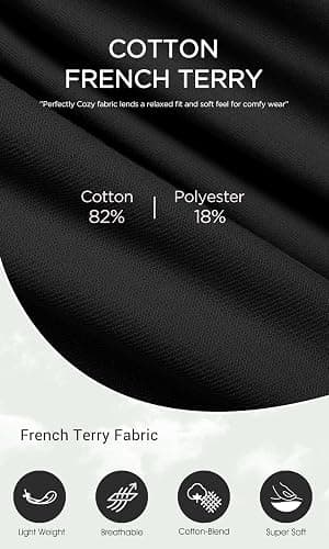 ODODOS Women's Sweat Shorts with Pockets Cotton French Terry Drawstring Summer Workout Casual Lounge Shorts thumbnail 6