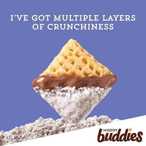 Chex Mix Muddy Buddies Peanut Butter and Chocolate Snack Mix, Snacks, 9 oz thumbnail 5