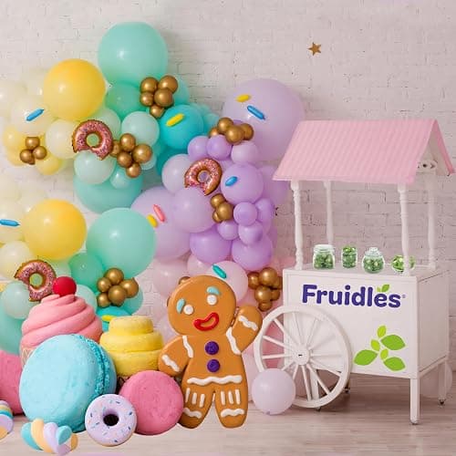 Fruidles Sour Kiwi Slices, Soft Chewy Gummy Candy, Fat-Free (Half-Pound) thumbnail 5