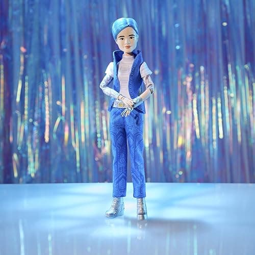 Disney Princess Zombies 3 A-spen Fashion Doll - 12-Inch Doll with Blue Hair, Alien Outfit, Shoes, and Accessories. Toy for Kids Ages 6 and Up thumbnail 2