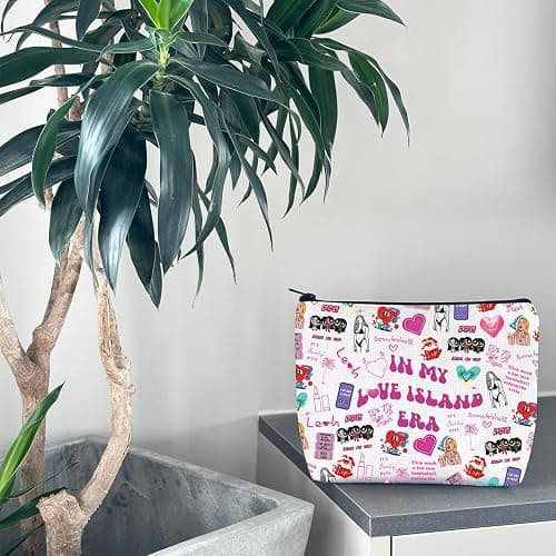 WCGXKO Reality TV Show Inspired Makeup Bag Love Variety Show Gift for Reality TV Show Fans (Love Bag) thumbnail 2