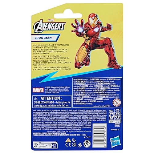 Marvel Epic Hero Series Iron Man Action Figure, 4-Inch, Avengers Super Hero Toys, Birthday Gifts for Kids, Ages 4+ thumbnail 5