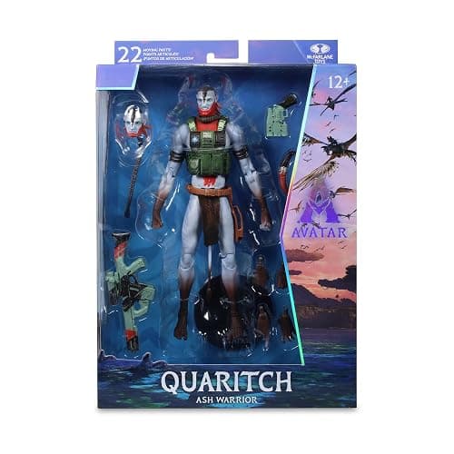 McFarlane Toys- Avatar: Fire and Ash Quaritch (Ash Warrior) 7in Action Figure McFarlane Collector Edition thumbnail 12