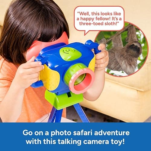 Educational Insights GeoSafari® Jr. Talking Wildlife Camera™ Featuring Robert Irwin - Preschool Science Toys for Little Kids, Toddler STEM Toys, Gifts for Boys & Girls Ages 4+ thumbnail 2