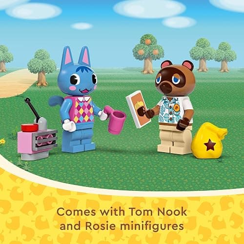 LEGO Animal Crossing Nook’s Cranny & Rosie's House, Buildable Video Game Toy for Kids, Includes 2 Animal Crossing Toy Figures, Birthday Gift Idea for Girls and Boys Aged 7 and Up, 77050 thumbnail 6