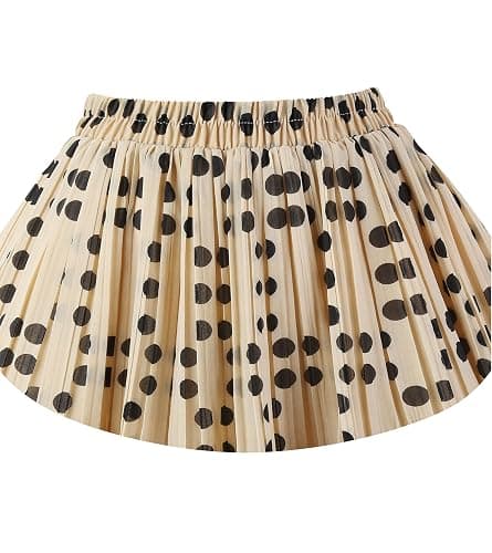 Kingfancy Women's Pleated Skirt Chiffon Elastic Waist A-Line Midi Length Skirt thumbnail 4