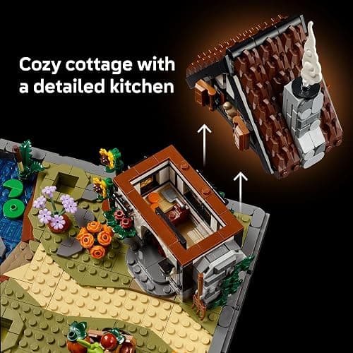 LEGO Icons Autumn Cottage Garden Building Set for Adults, Ages 18+ - Whimsical Room Decor for Office, Bedroom, or Book Shelf - Building Blocks for Crafting Fans - Gift Idea for Birthdays - 11372 thumbnail 4