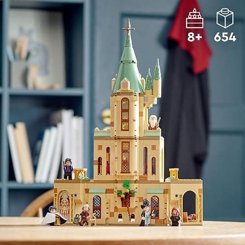 LEGO Harry Potter Hogwarts: Dumbledore’s Office 76402 Castle Toy, Set with Sorting Hat, Sword of Gryffindor and 6 Minifigures, for Kids Aged 8 Plus thumbnail 2