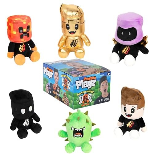 PrestonPlayz 6" Mini Mystery Plush - Series 1, YouTube Gaming Channel, Blind Box, 1 of 6 Possible, Official PrestonPlayz Merch - Image 1