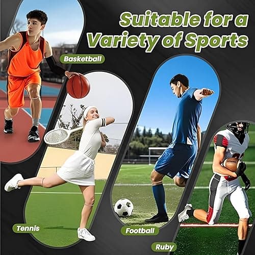 6pcs Patellar Tendon Support Straps,Silicone Patella Knee Brace for Knee Pain Relief,Flexible Patella Band for Sports Men Women thumbnail 5