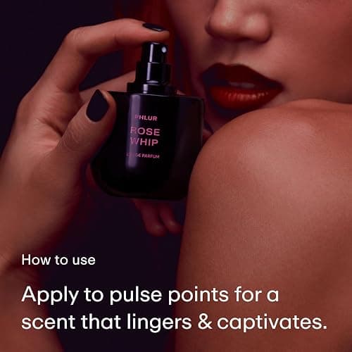 PHLUR Rose Whip Eau de Parfum - Full Size Perfume - Fruity Floral Perfume with Rose, Black Currant, Pink Pepper, Nutmeg, Cashmere Wood & Musk (50mL) thumbnail 4