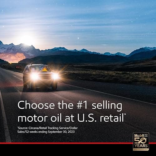 Mobil 1 Extended Performance Full Synthetic Motor Oil 0W-20, 5 Quart thumbnail 4