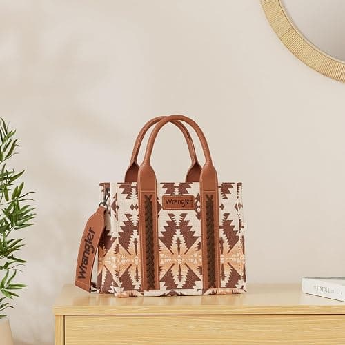 Wrangler Aztec Tote Bag for Women Boho Shoulder Purses and Handbags thumbnail 3