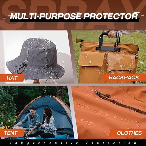 Protect Shoe Protector Spray - Rain & Stain Water Repellent - Waterproofing Spray for Leather Suede Hats 6.76 OZ thumbnail 6
