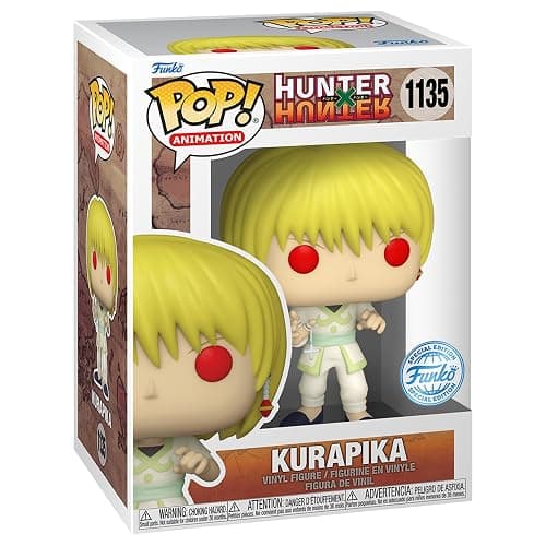 Funko Pop! Animation: Hunter x Hunter - Kurapika w/Chain (Exc), Collectible Vinyl Figure - 63217 - Image 1
