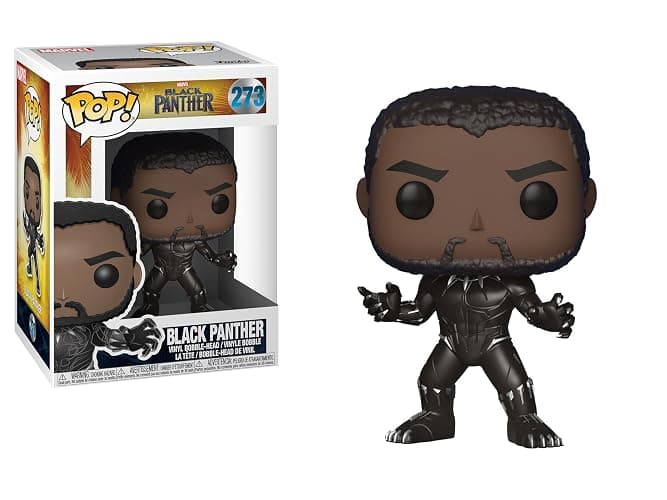Funko Pop Marvel: Black Panther Movie - Black Panther - (Styles May Vary) Collectible Figure Grey, 2.5 X 2.5 Inch - Collectable Vinyl Figure - Gift Idea - Official Merchandise - Superheroes Fans - Image 1