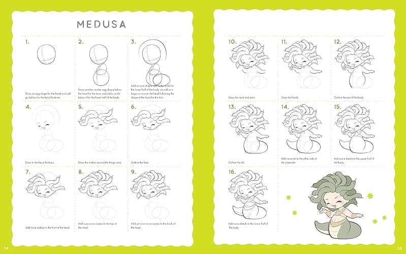 Cute Chibi Mythical Beasts & Magical Monsters: Learn How to Draw Over 60 Enchanting Creatures (Cute and Cuddly Art, 5) thumbnail 4