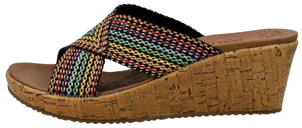 Skechers Women's Beverlee-Delighted Wedge Sandal thumbnail 7