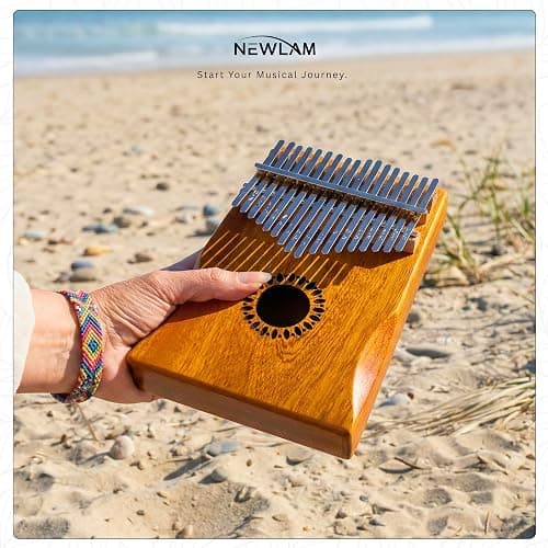Newlam Kalimba Thumb Piano 17 Keys, Musical Gift for Kids and Adults thumbnail 2