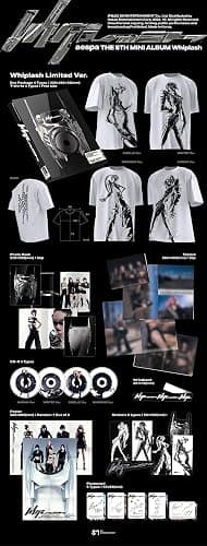 cokodive Aespa - Whiplash 5th Mini Album WHIPLASH Limited Ver RANDOM thumbnail 3