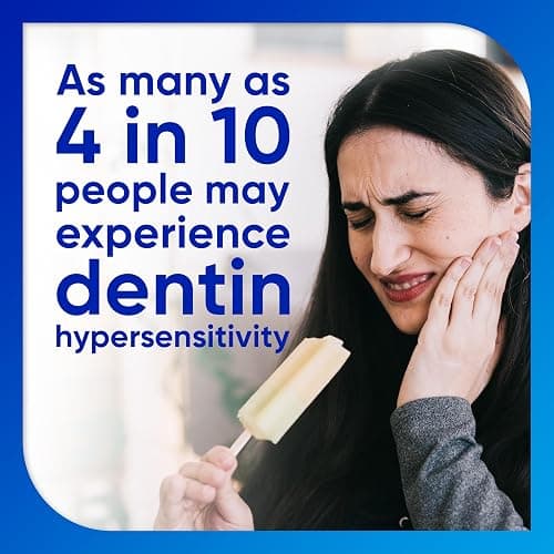 Sensodyne Extra Whitening Sensitive Teeth and Cavity Prevention Whitening Toothpaste, Amazon Exclusive, Cool Mint, 4 Ounces, 4 Count thumbnail 3