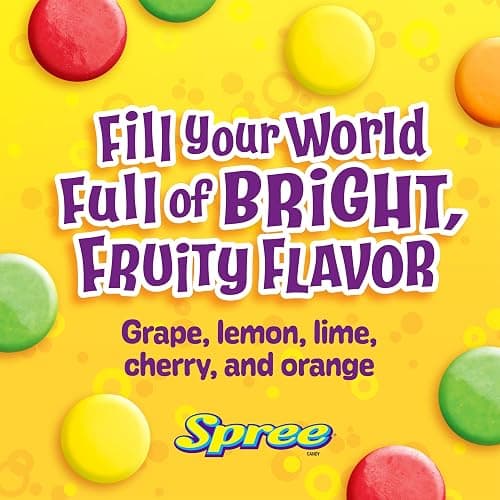 Wonka Spree Original Hard Candy, Resealable Bag, 12 Ounce Bag thumbnail 6