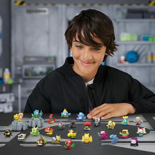 MrBeast Hive Collector Pack Holds 70+ Micro Beasts, with 26 Micro Beasts Including 2 Exclusive Glow-in-The-Dark Swarms, 26 Stickers and 2 Fusion Caps to Continue to Build Out Your Own MrBeast Lab! thumbnail 5