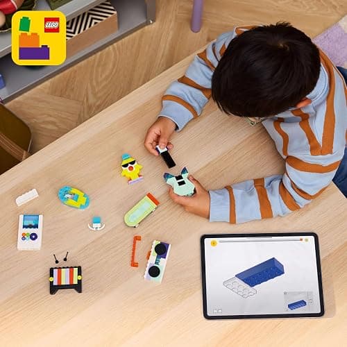 LEGO Classic Cool Creative Box - Colourful Bricks Set - Build a Monster Truck Toy, Skateboard, Dinosaur, Mobile Phone & More - Arts and Crafts Kit for 5+ Year Old Boys & Girls - Gift Idea - 11043 thumbnail 7