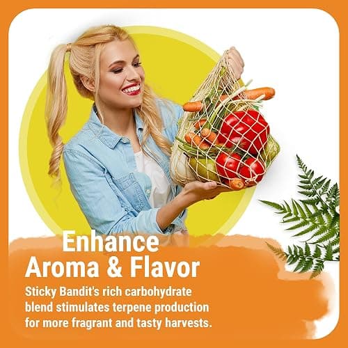 Cronk Nutrients Sticky Bandit Plant Food Carbohydrate – Boost Plants Flavour and Resin Production – Suitable for Soil, Soilless and, Hydroponic – Increase Aroma and Taste, 4L thumbnail 2