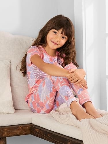 Simple Joys by Carter's girls 6-piece Snug Fit Cotton Pajama Set thumbnail 6